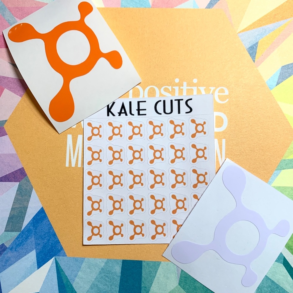 Orangetheory lot x2 2” decals and planner stickers
